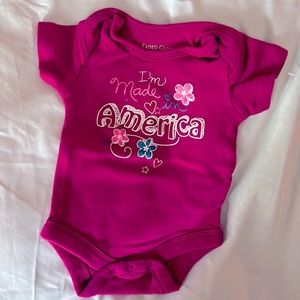 NWOT Newborn Onesie